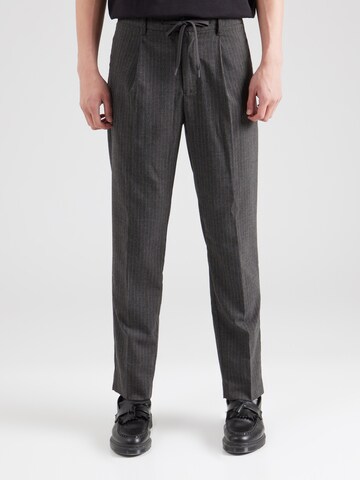 SELECTED HOMME - regular Pantalón de pinzas 'SLHLEROY' en gris: frente