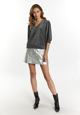 faina Blouse in Silver