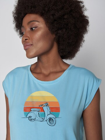 GREENBOMB Shirt 'Scooter' in Blue