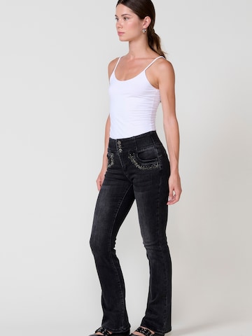 Bootcut Jeans de la KOROSHI pe negru