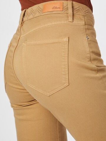 s.Oliver Slimfit Jeans in Beige