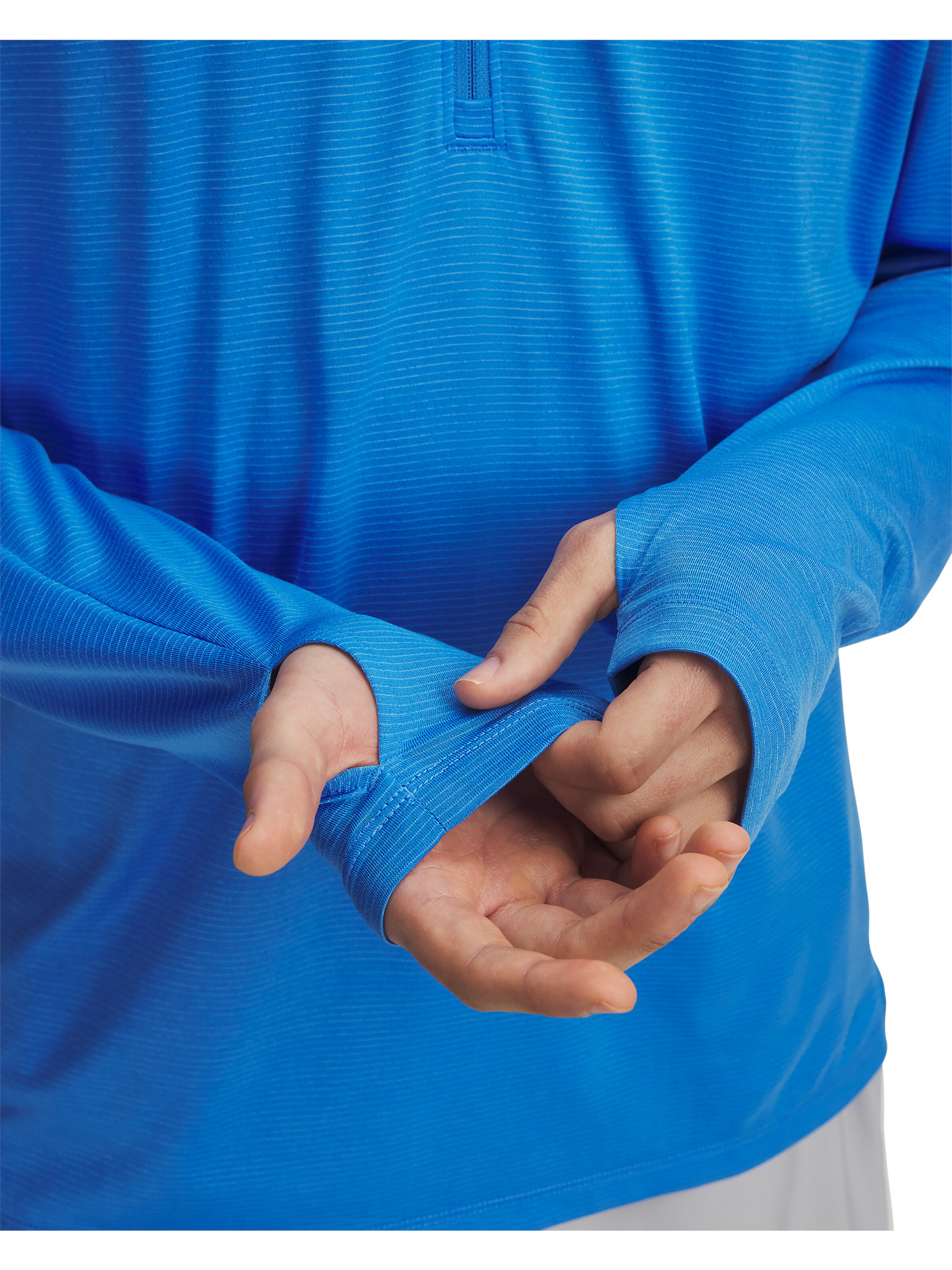 UNDER ARMOUR Functioneel shirt 'Launch' in Blauw