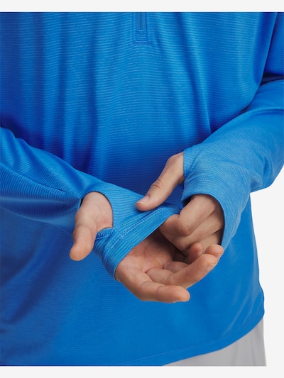 UNDER ARMOUR Performance Shirt 'Launch' in Blue / Grey, Item view