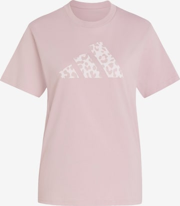 T-shirt fonctionnel ADIDAS SPORTSWEAR en violet : devant