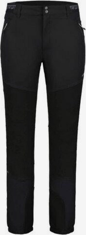 ICEPEAK Regular Workout Pants 'BREMERTON' in Black: front