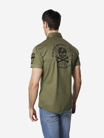 Coupe slim Chemise KOROSHI en vert