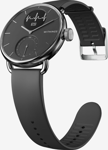 Withings Uhr in Schwarz