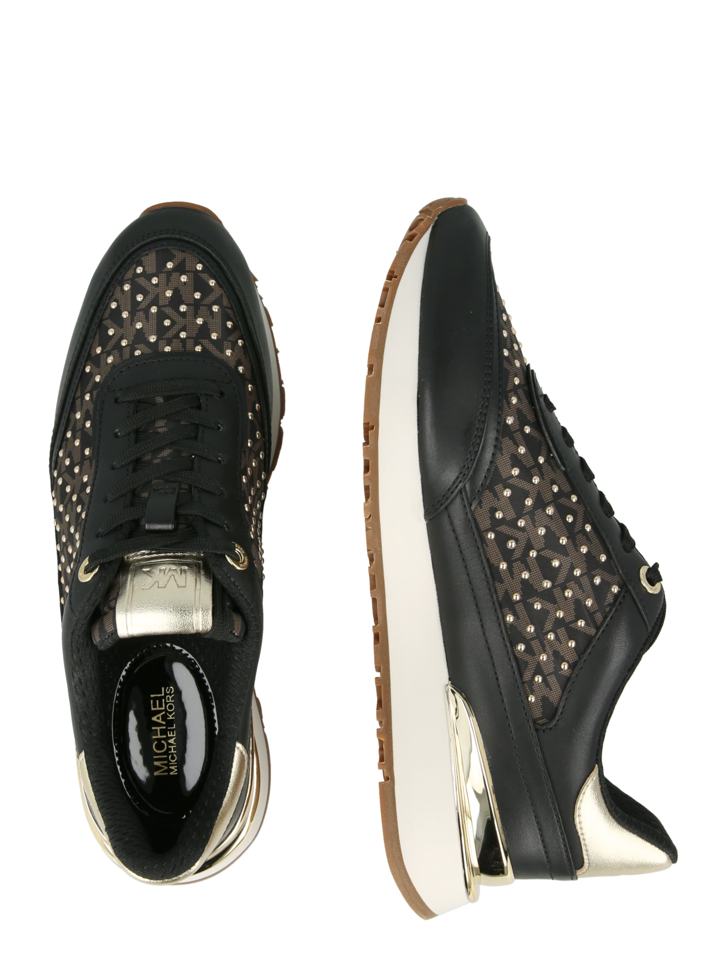 MICHAEL Michael Kors Низкие кроссовки 'NOVA' в Коричневый
