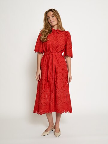 Peppercorn - Vestido 'Noa' en rojo: frente