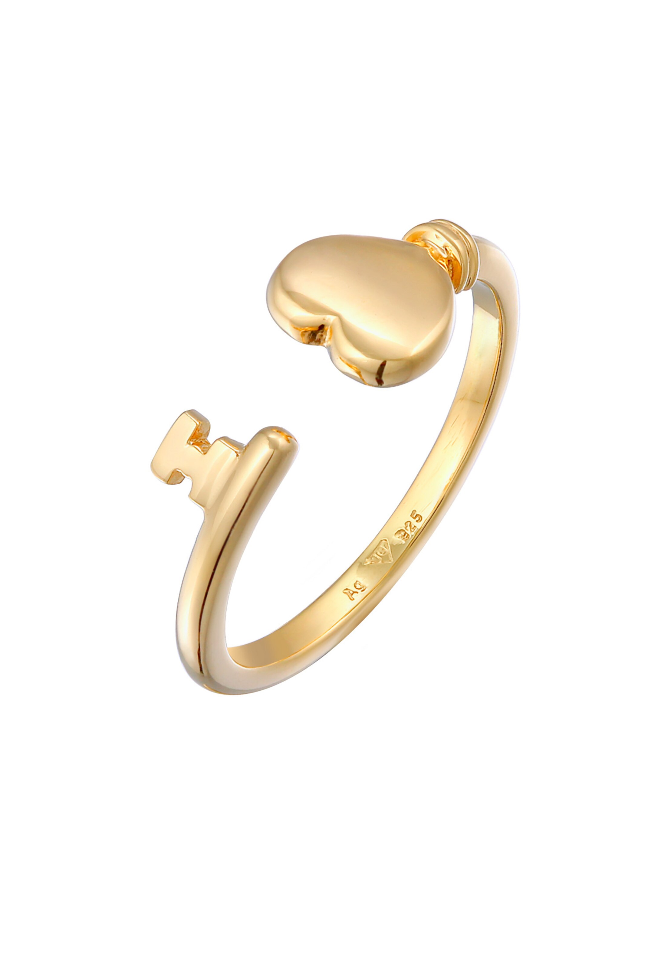 ELLI Ring in Gold: Vorderseite