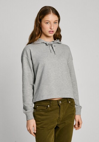 Pepe Jeans Sweatshirt 'ESTRID' in Grey: front
