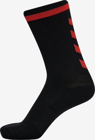 Hummel Athletic Socks in Black: front