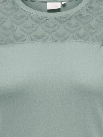 ONLY Carmakoma Shirt 'CARFlake' in Green