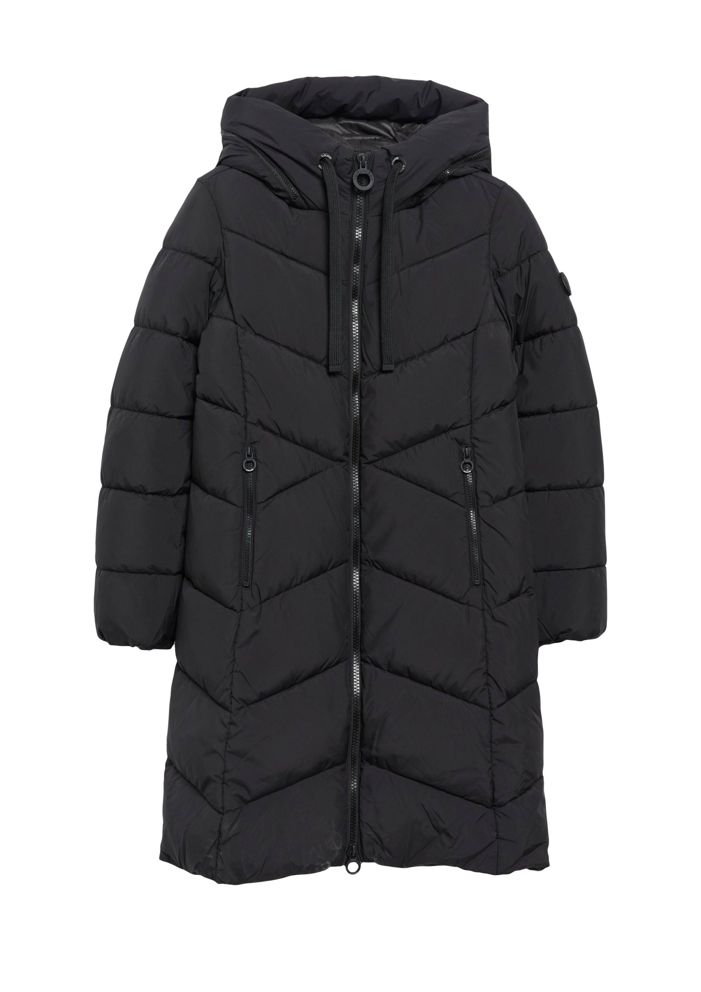 Manteau d’hiver s.Oliver en noir : devant
