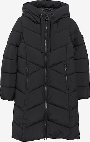 Cappotto invernale di s.Oliver in nero: frontale
