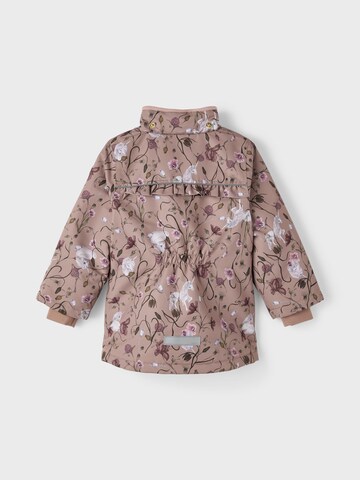 NAME IT Jacke 'Flower Unicorn' in Pink