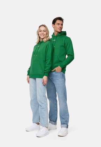smiler. Sweatshirt in Green: front
