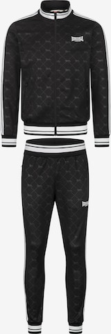 LONSDALE Костюм для бега 'Ashwell' в Черный: спереди