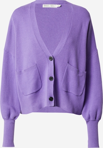 InWear Knit Cardigan 'Tenley' in Purple: front