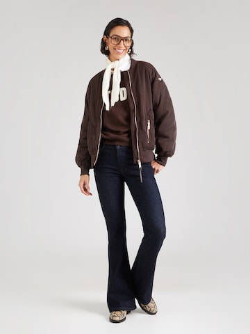 ONLY Sweatshirt 'ONLSWEAT' in Brown