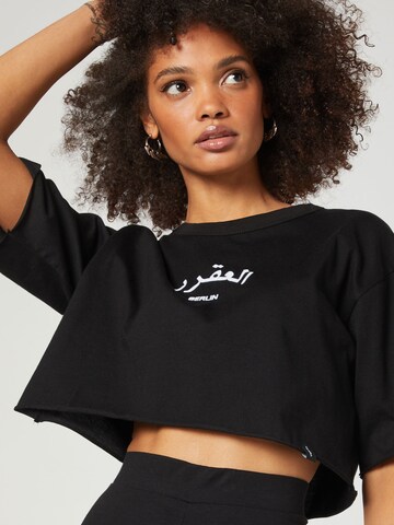 T-shirt 'Shania' VIERVIER en noir