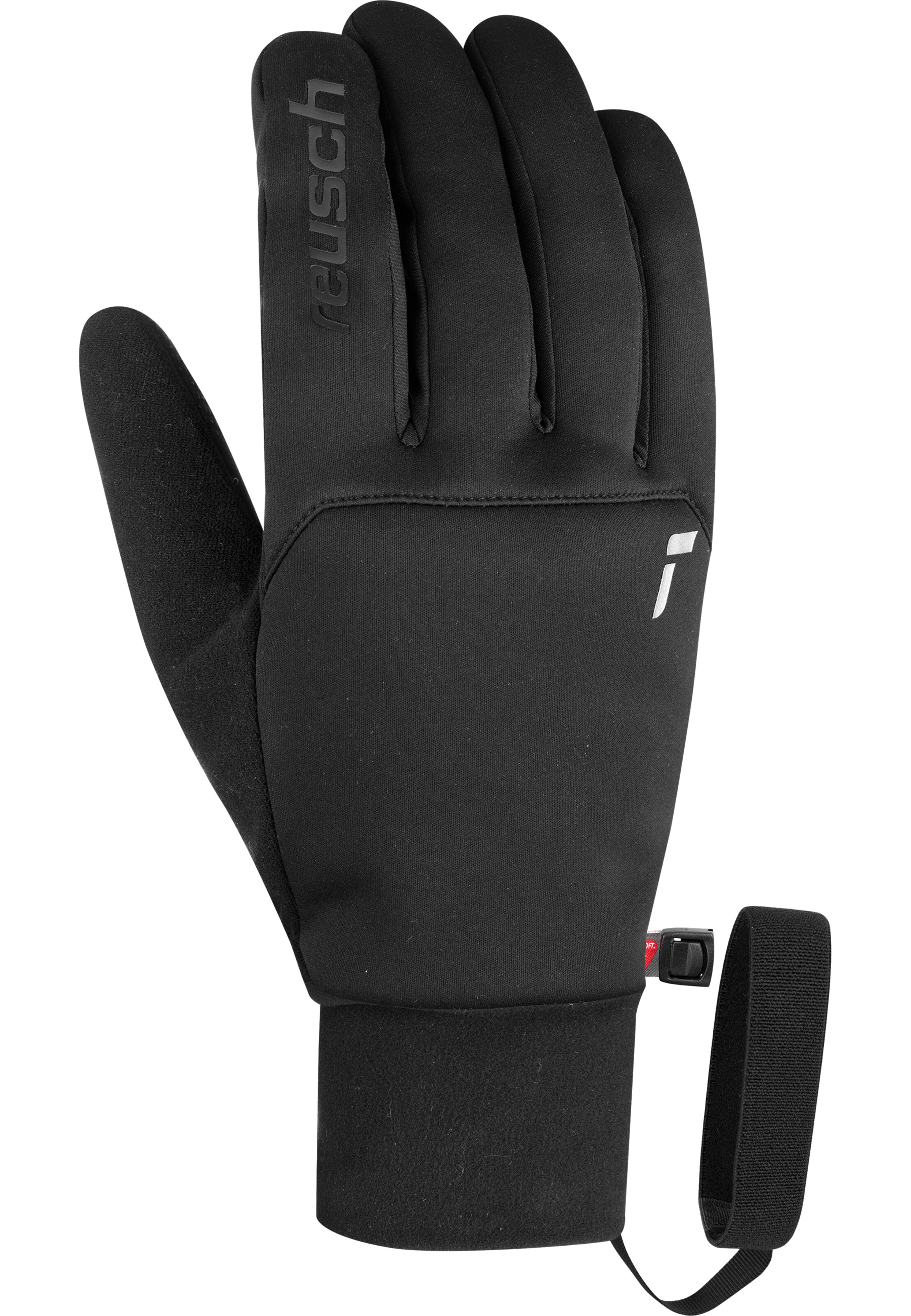REUSCH Fingerhandschuhe 'Backcountry TOUCH-TEC™' in Schwarz