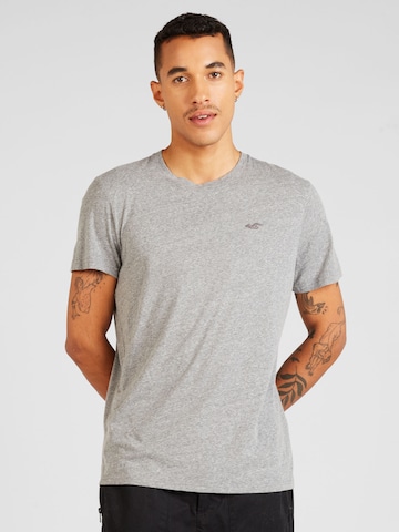 HOLLISTER T-shirt i grå: framsida