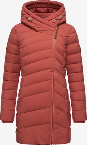 Manteau d’hiver 'Teela' Ragwear en rose : devant