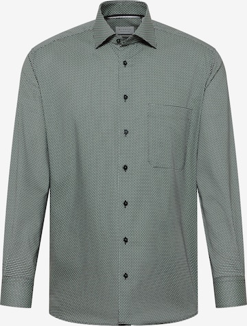 ETERNA Zakelijk overhemd in Groen: voorkant