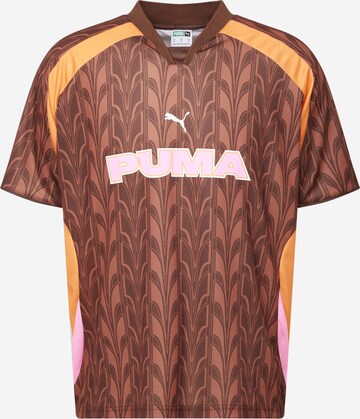 PUMA Trikot – hnědá: přední strana