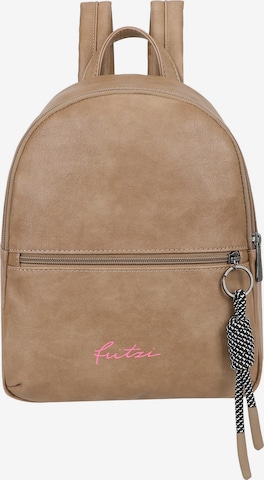 Zaino 'Lou City' di Fritzi aus Preußen in marrone: frontale