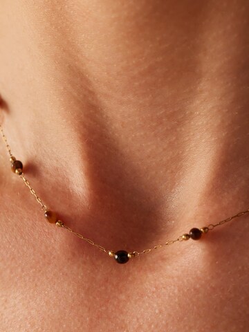 Lucardi Ketting 'Münze' in Goud