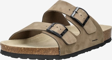 JOSEF SEIBEL Mules in Green: front