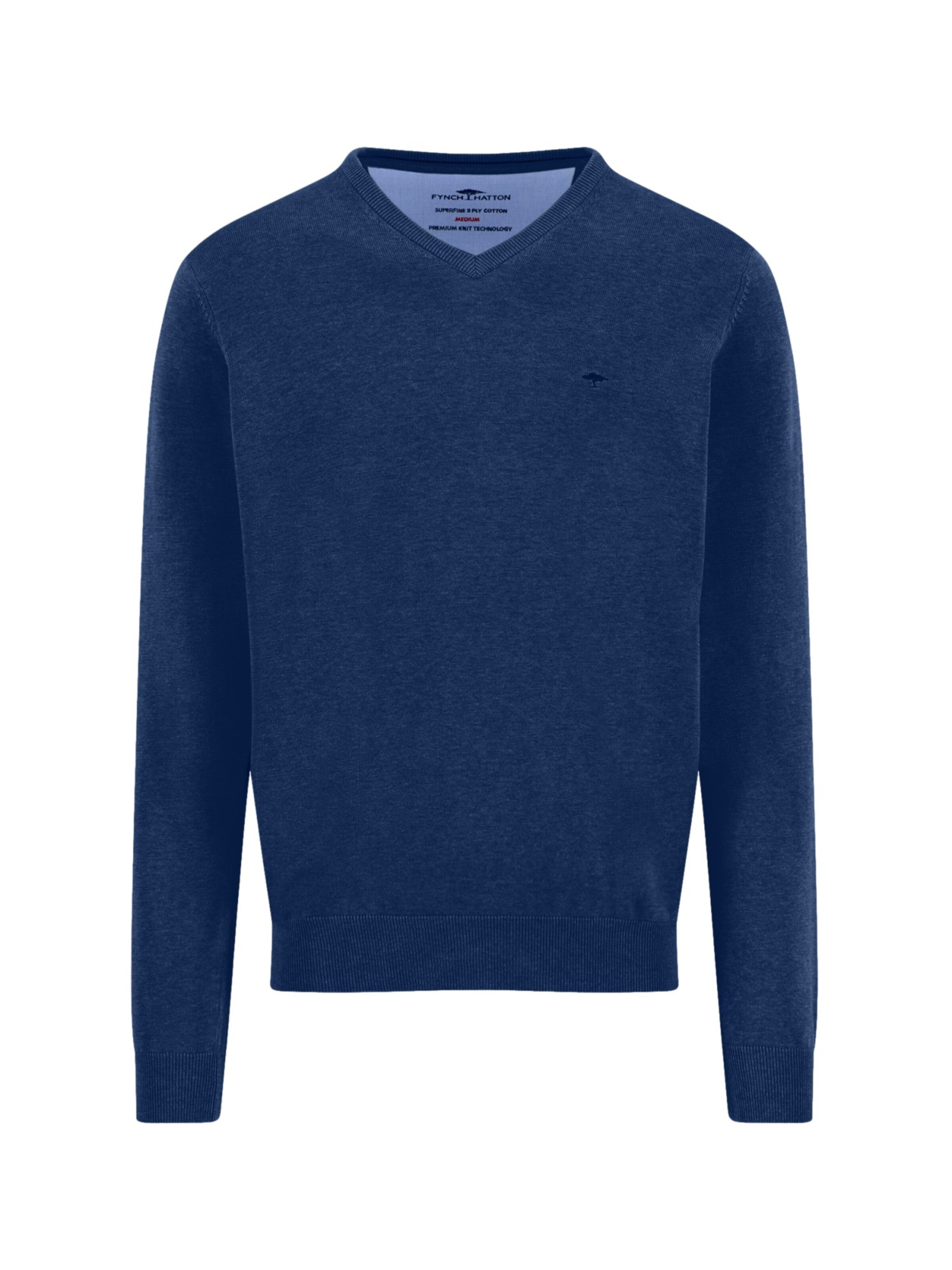 FYNCH-HATTON Sweater in Blue: front