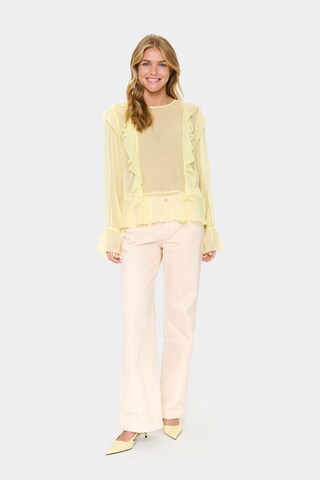 SAINT TROPEZ Blouse 'Labelle ' in Yellow