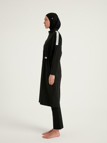 MARINA High neck Swimsuit Dress 'Modest Marina M2507-1' in Black