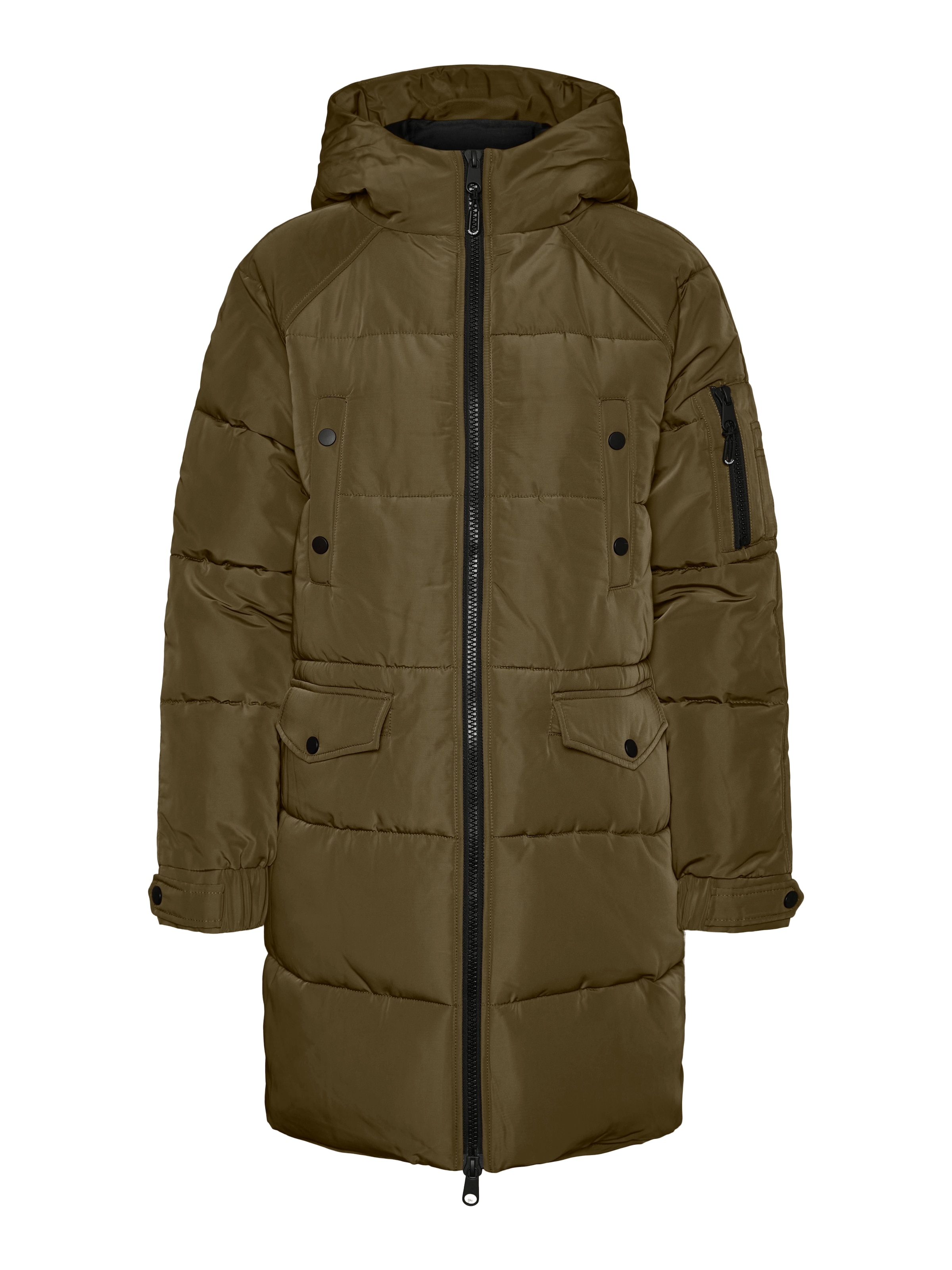 Veste mi-saison 'Eloise' VERO MODA en vert : devant