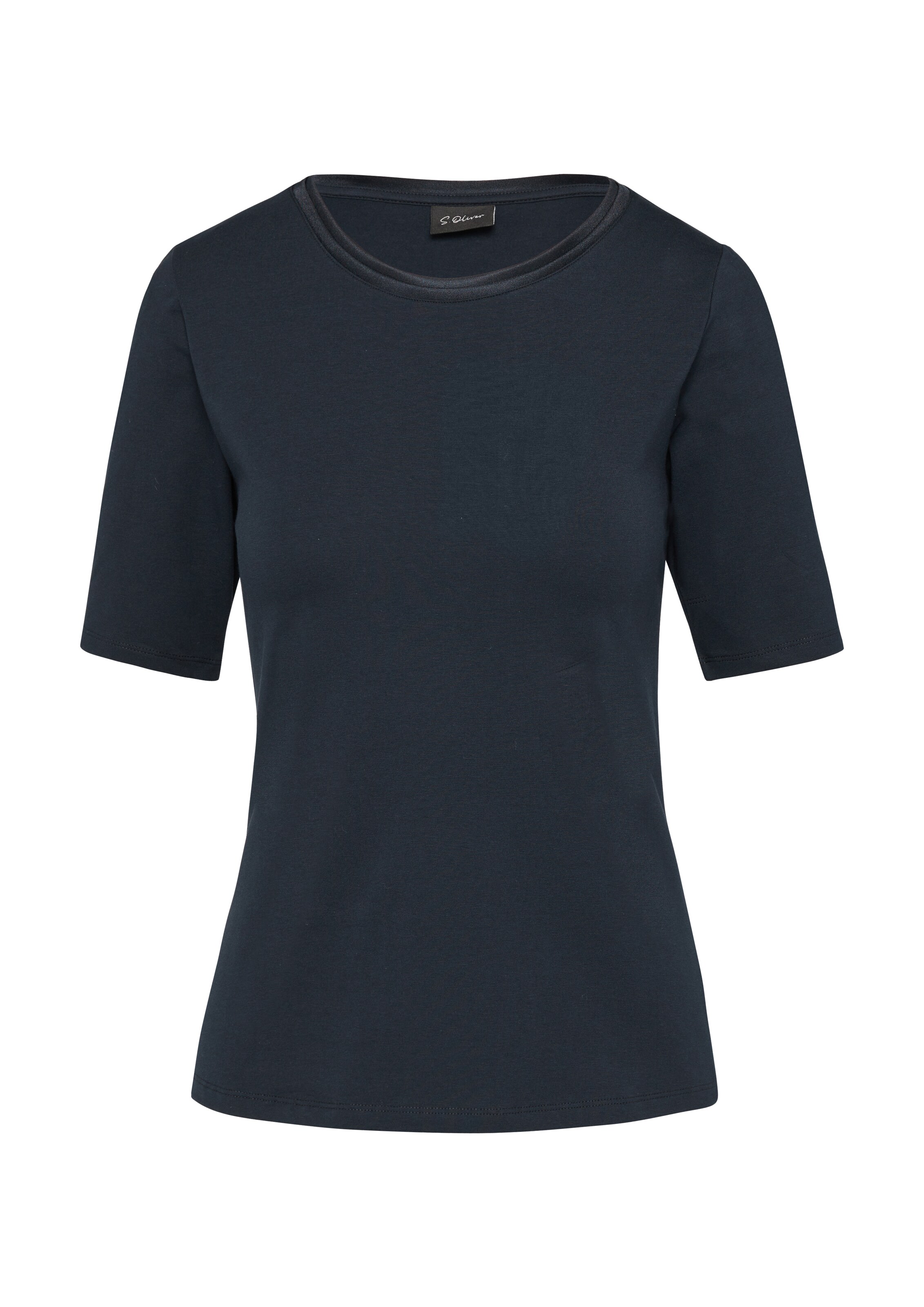 T-shirt s.Oliver BLACK LABEL en bleu : devant