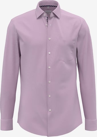 Coupe regular Chemise business 'SMART ESSENTIAL' SEIDENSTICKER en rose : devant