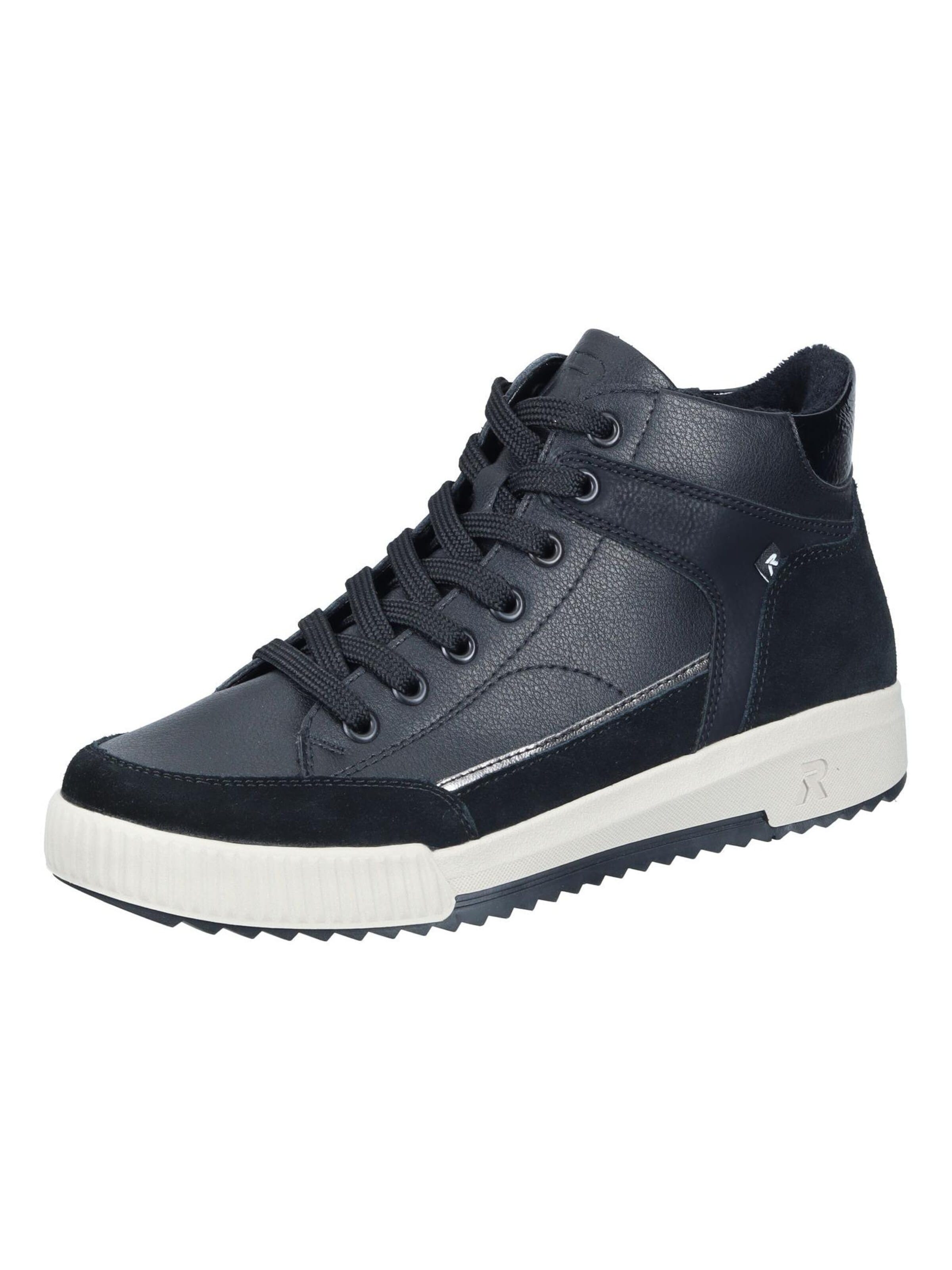 Stivaletto di Rieker in nero: frontale