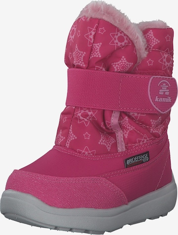 Kamik Boots 'Snowbee P NF9300' in Pink: front