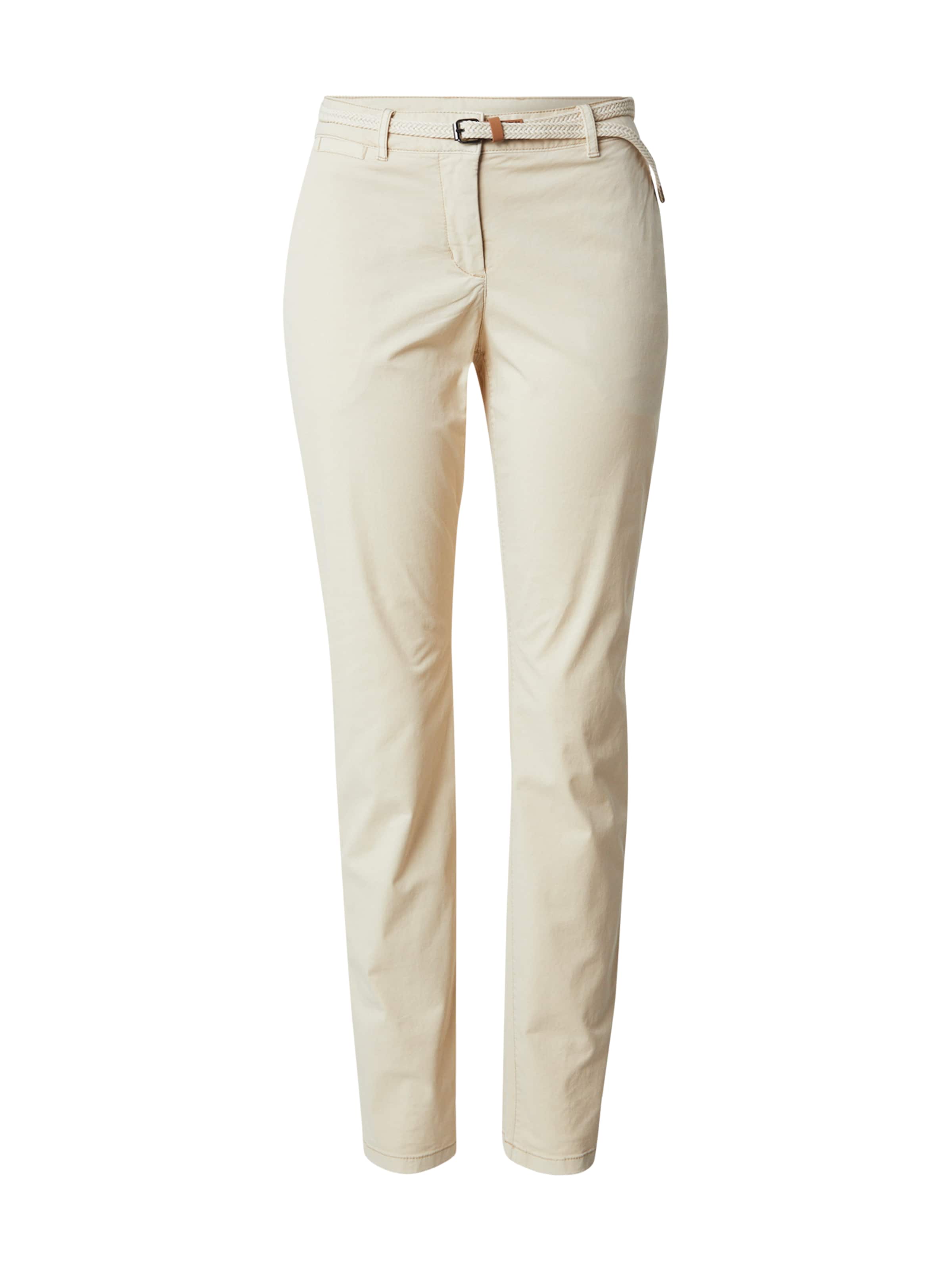 TOM TAILOR Slimfit Chino in Beige: voorkant