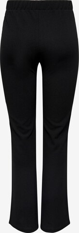 JDY Rozkloszowany krój Spodnie 'ANNA' w kolorze czarny