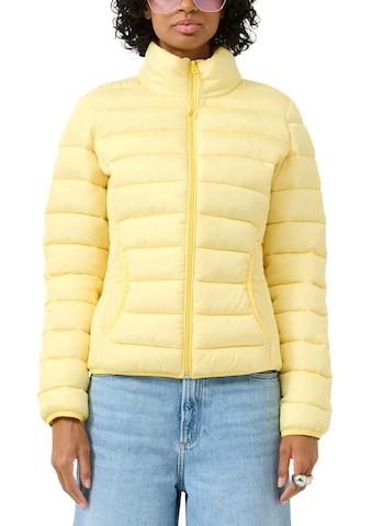 Veste mi-saison QS en jaune