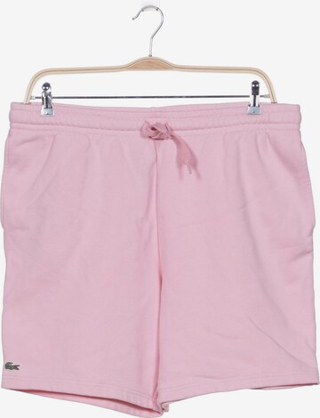 LACOSTE Shorts XXL in Pink: predná strana