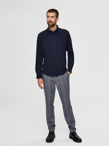 SELECTED HOMME Slim fit Overhemd in Blauw