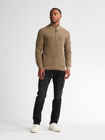 Petrol Industries Sweater 'Maille Nashville' in Brown