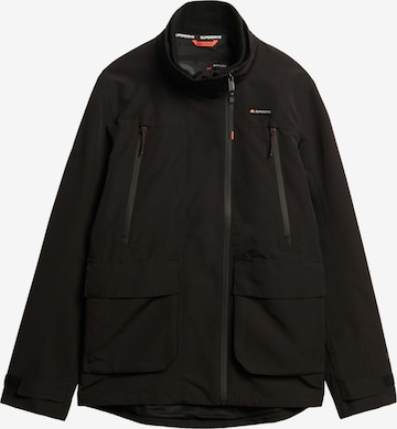 Veste mi-saison Superdry en noir : devant