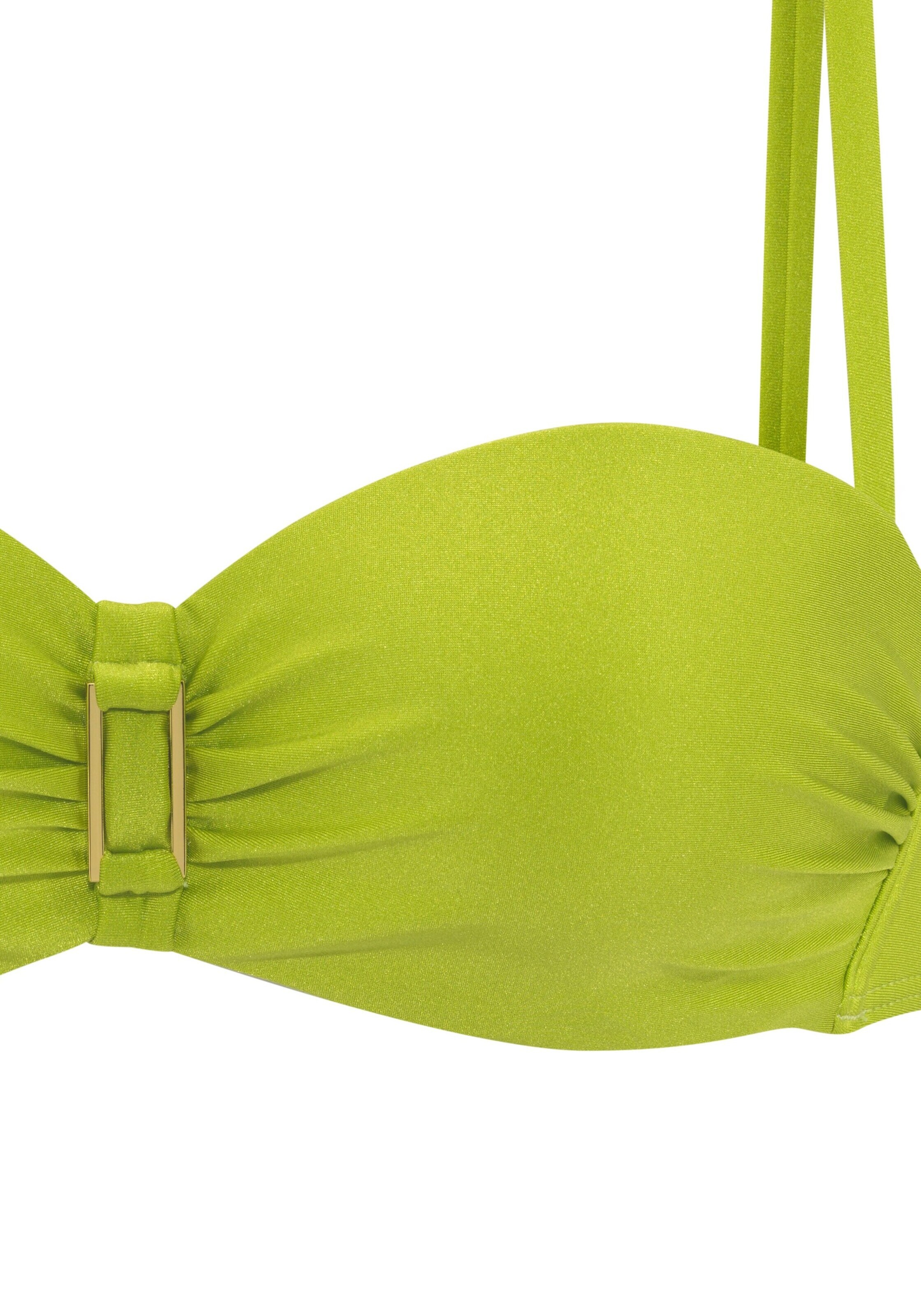 žalia LASCANA Bandeau Bikinio viršutinė dalis
