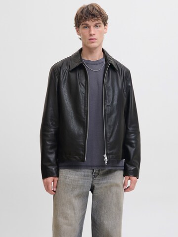 JACK & JONES Демисезонная куртка 'JORMERCER' в Черный: спереди